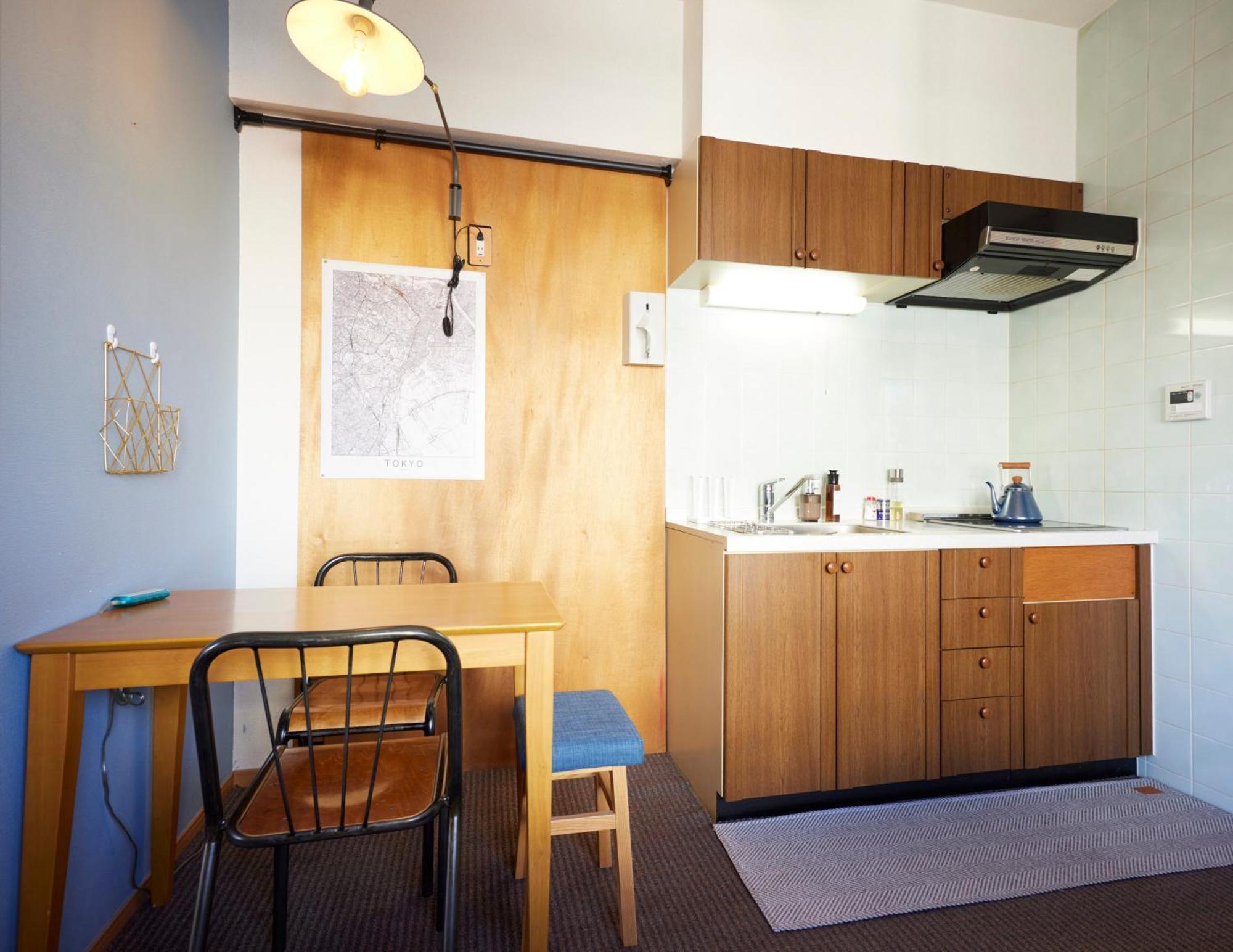 Shibuya Apartment Shinsen Tokyo Exterior photo